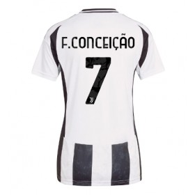 Juventus Francisco Conceicao #7 Hemmakläder Dam 2024-25 Kortärmad